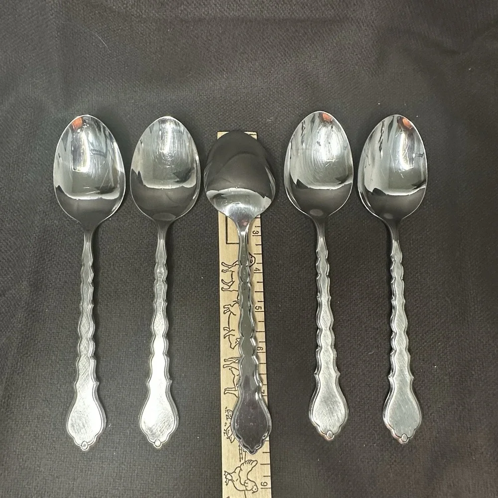 ONEIDA CELLO Serving Set 13 Casserole Pierced Pie Gravy Sugar Jelly Solid Spoons
